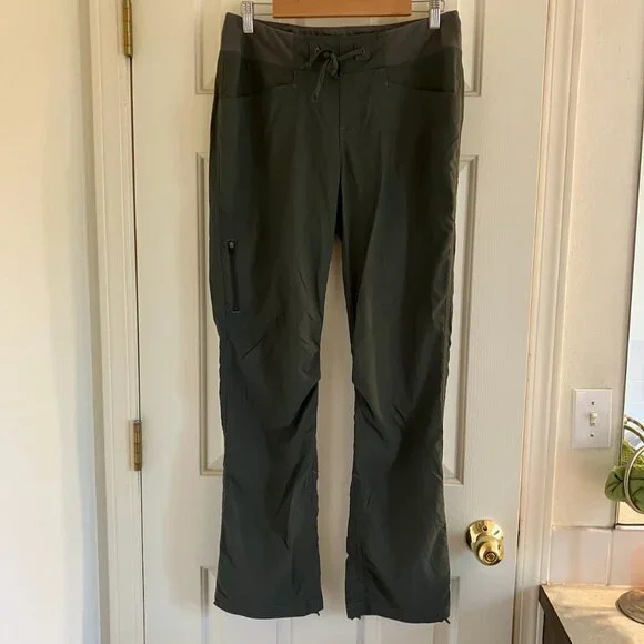 Royal Robbins Pants, Sz. M, Olive Green, pockets, adjustable length - Picture 10 of 16